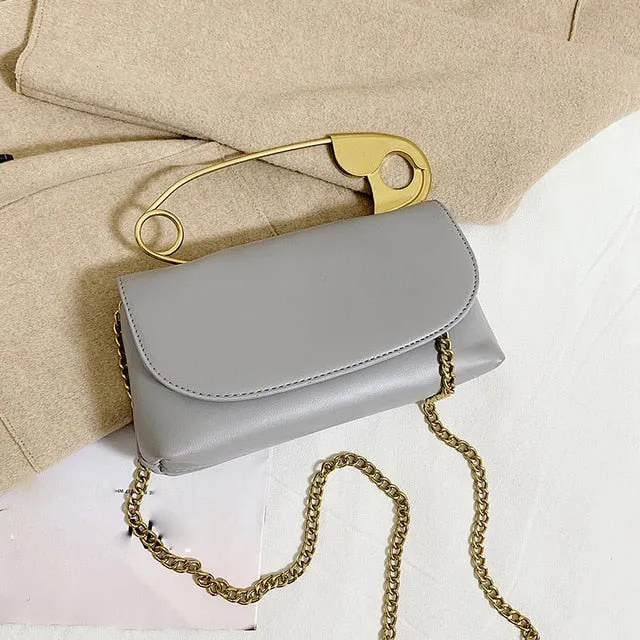 PU Leather Crossbody Handbag