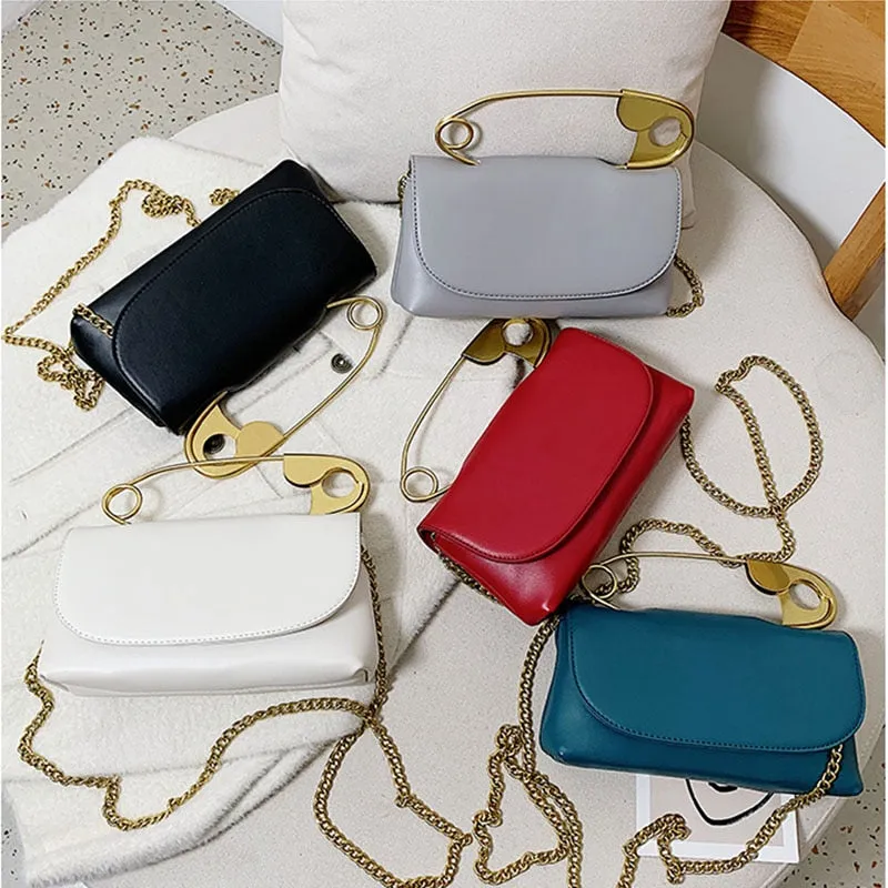 PU Leather Crossbody Handbag