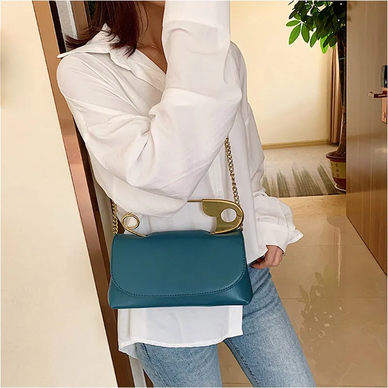 PU Leather Crossbody Handbag