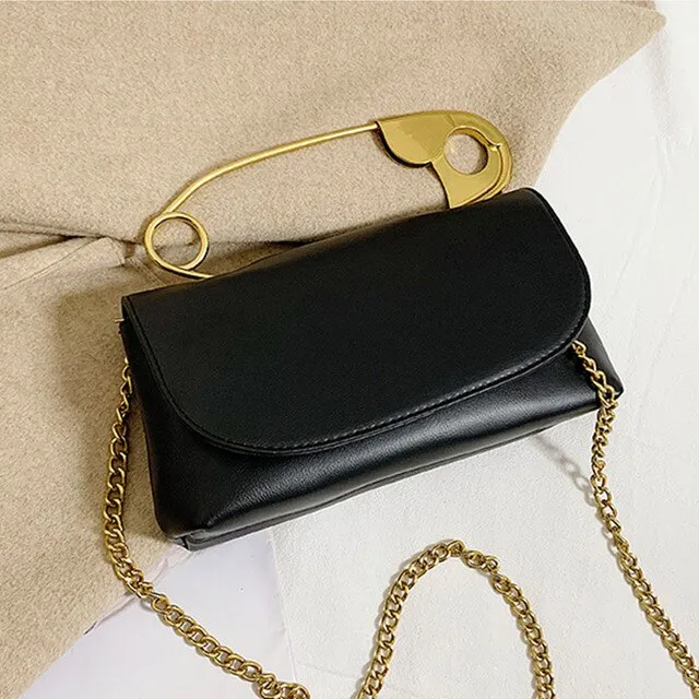 PU Leather Crossbody Handbag