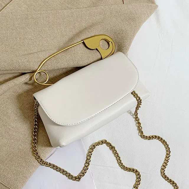 PU Leather Crossbody Handbag