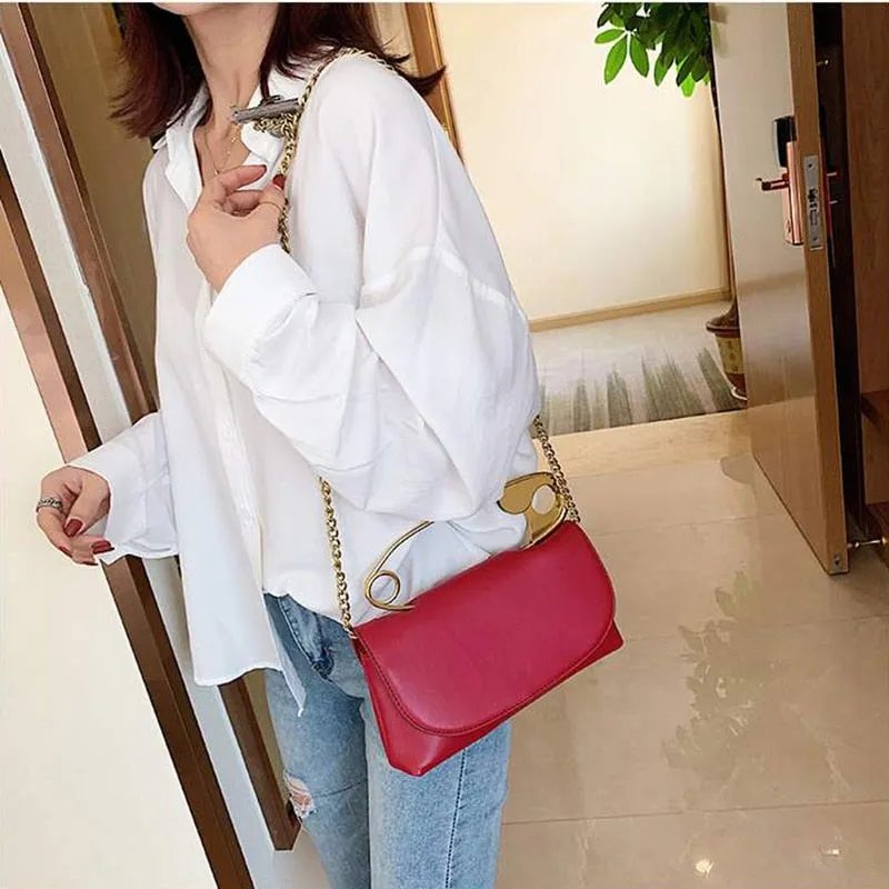 PU Leather Crossbody Handbag