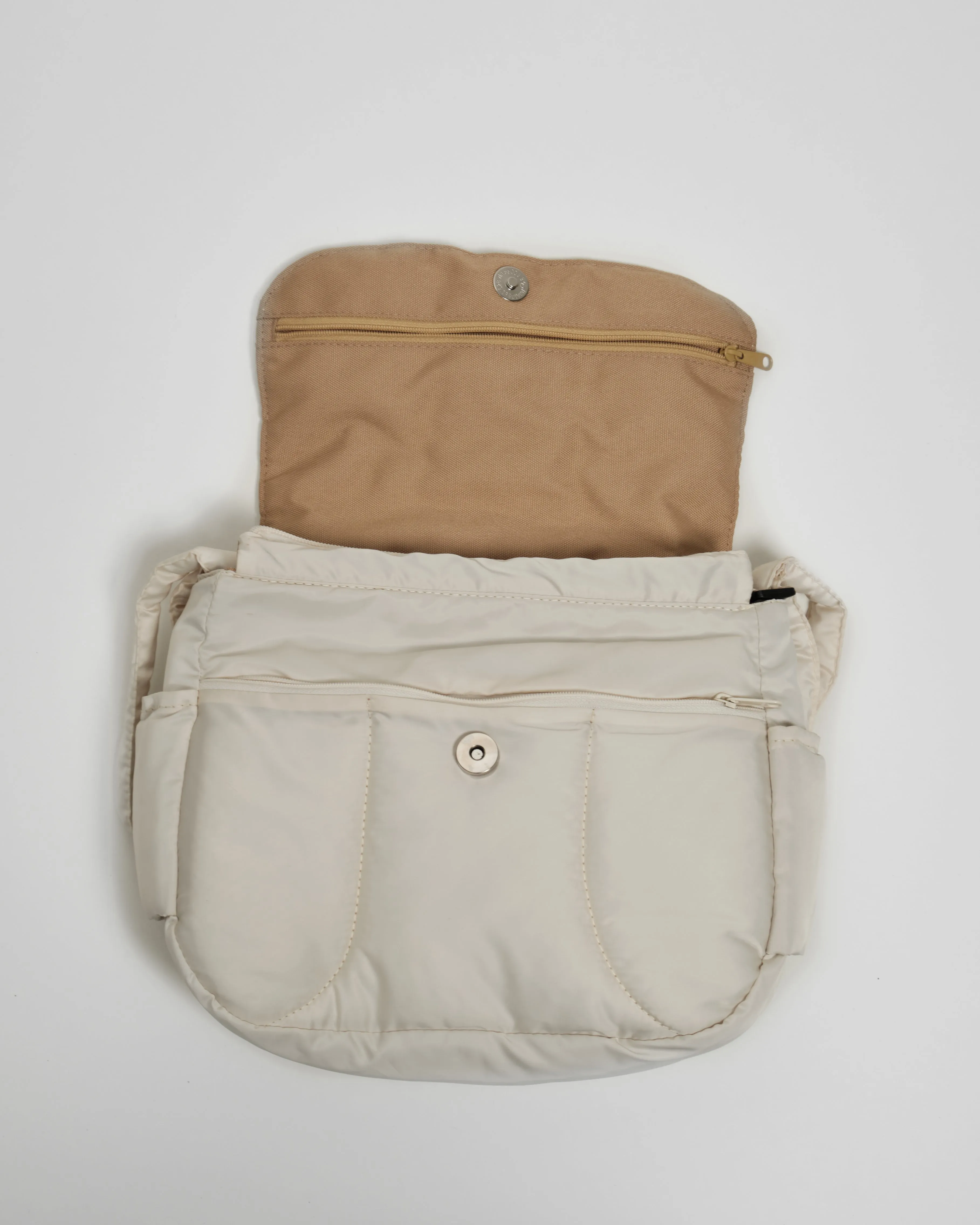Puffies Butter Cream Multi-Carry Crossbody Bag