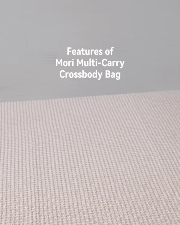 Puffies Butter Cream Multi-Carry Crossbody Bag