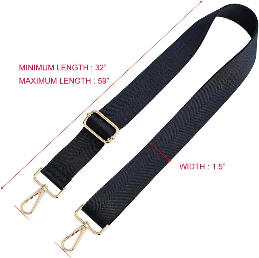 Purse Strap Bag Strap for Women Adjustable Crossbody Backpack Handbag Crossbody Bag Replacement Strap