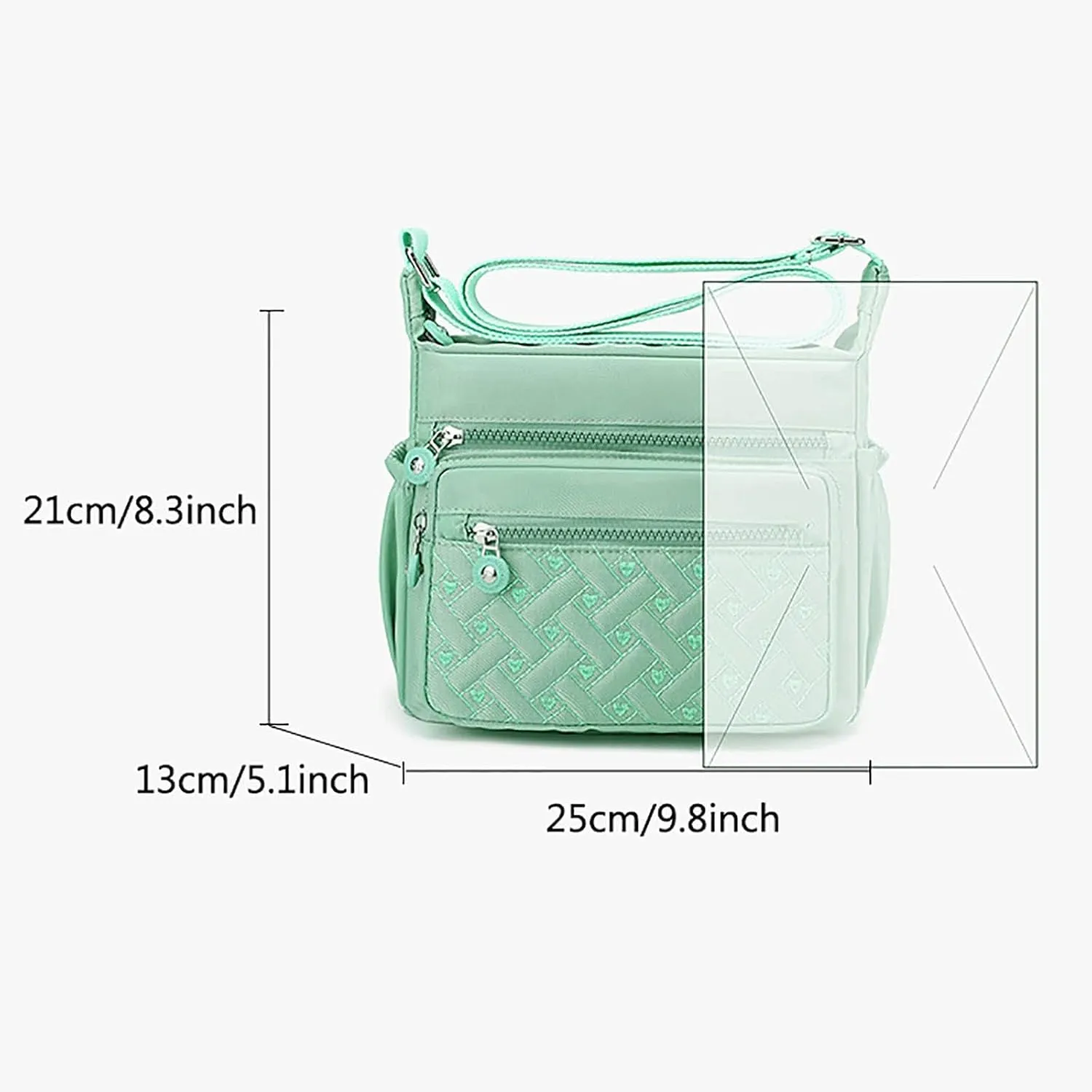 Purses for Women Crossbody Anti Theft Trendy Designer Shoulder Bags for Women Womens Elegant Evening Bag(One Size)