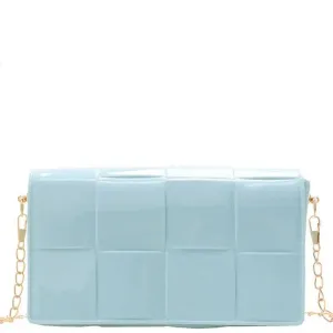 Quilted Jelly Bag With Chain