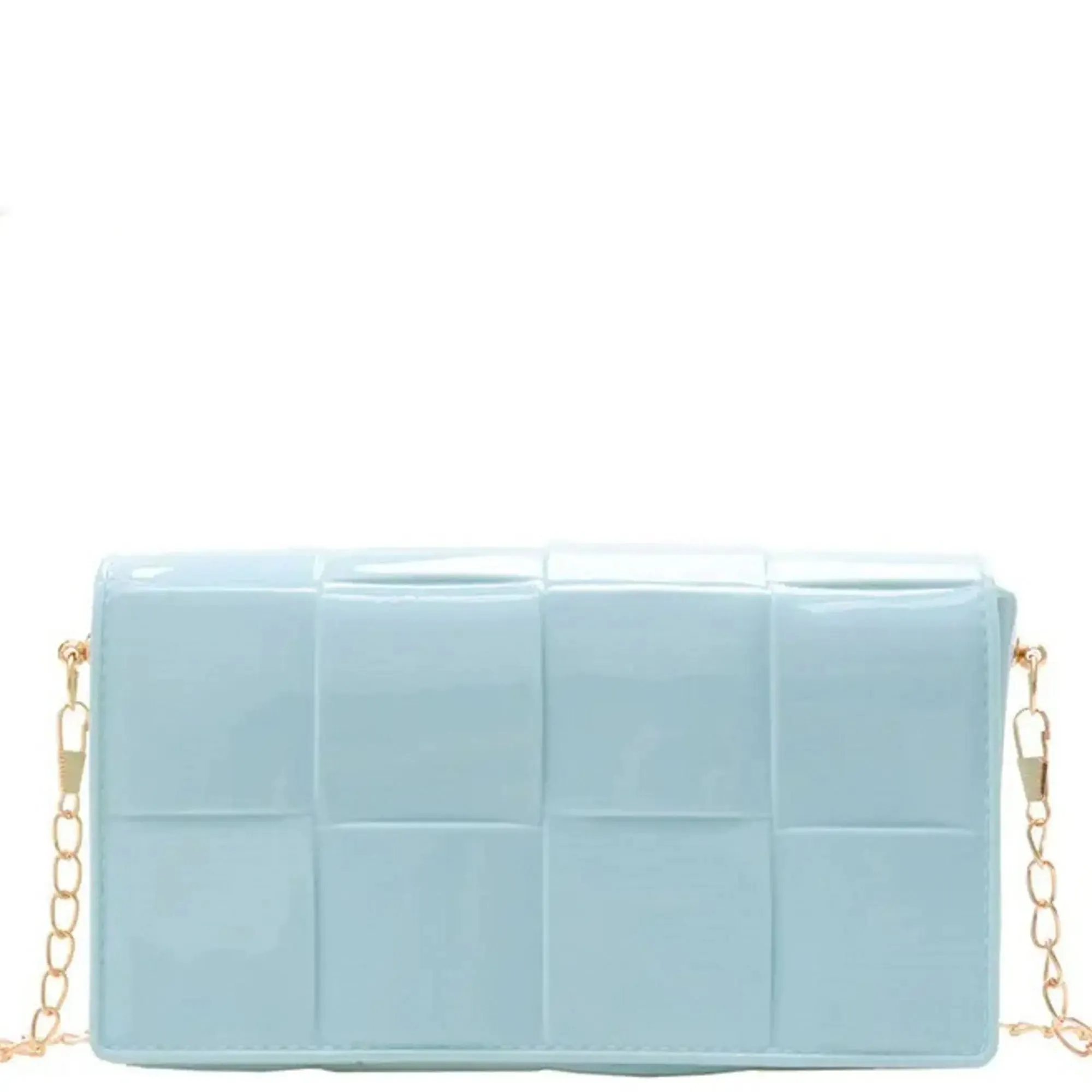 Quilted Jelly Bag With Chain