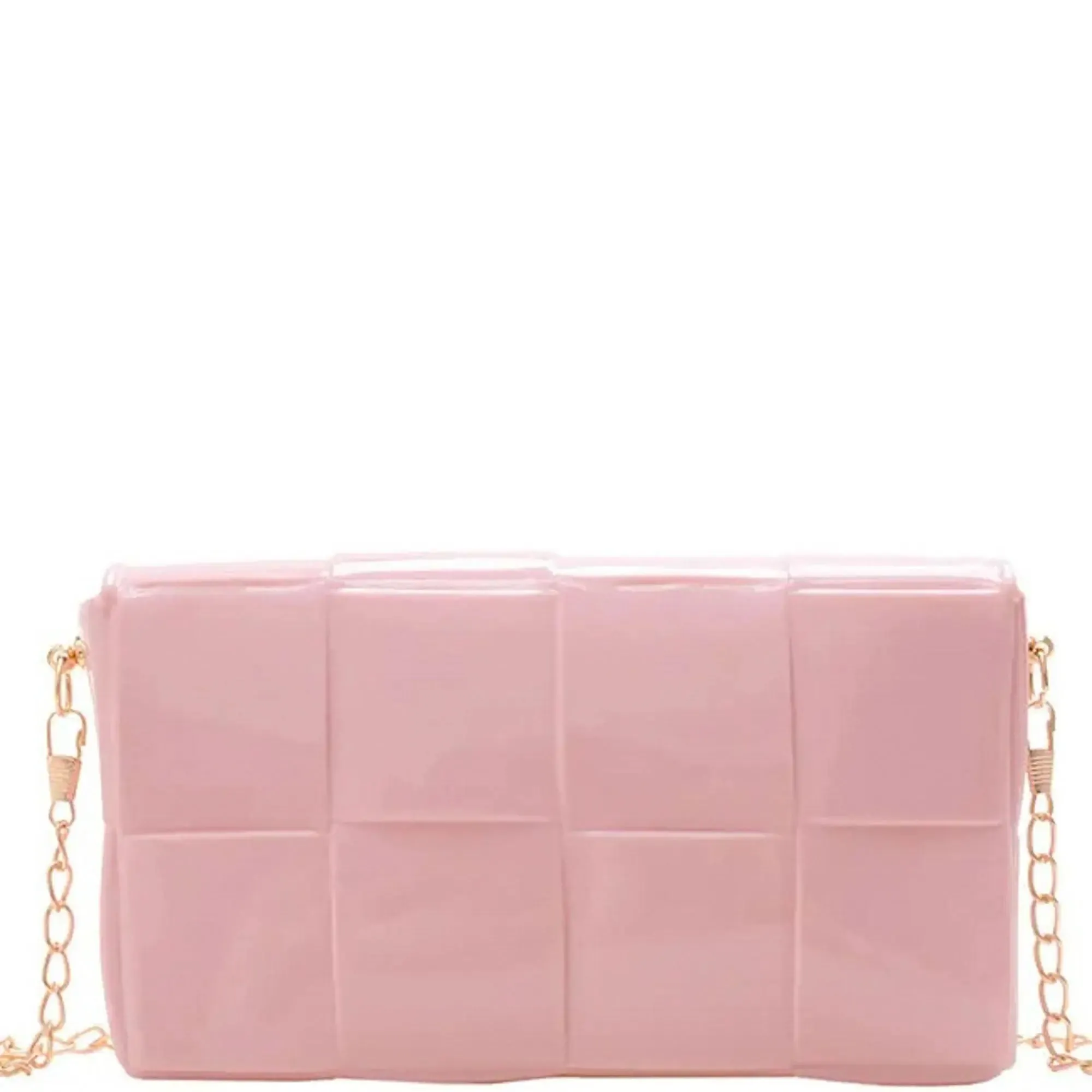 Quilted Jelly Bag With Chain