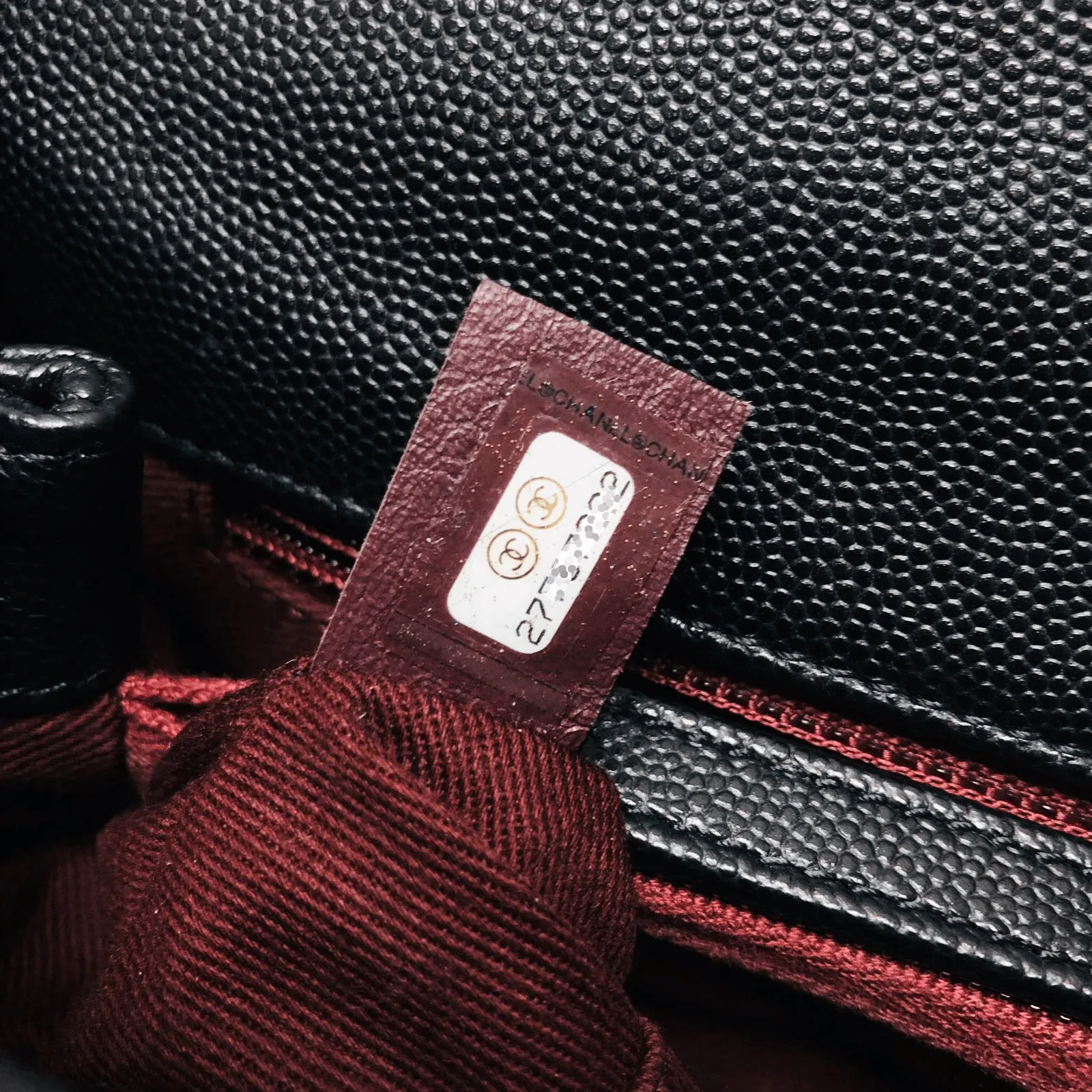 Quilted Medium Coco Handle Flap Black Caviar