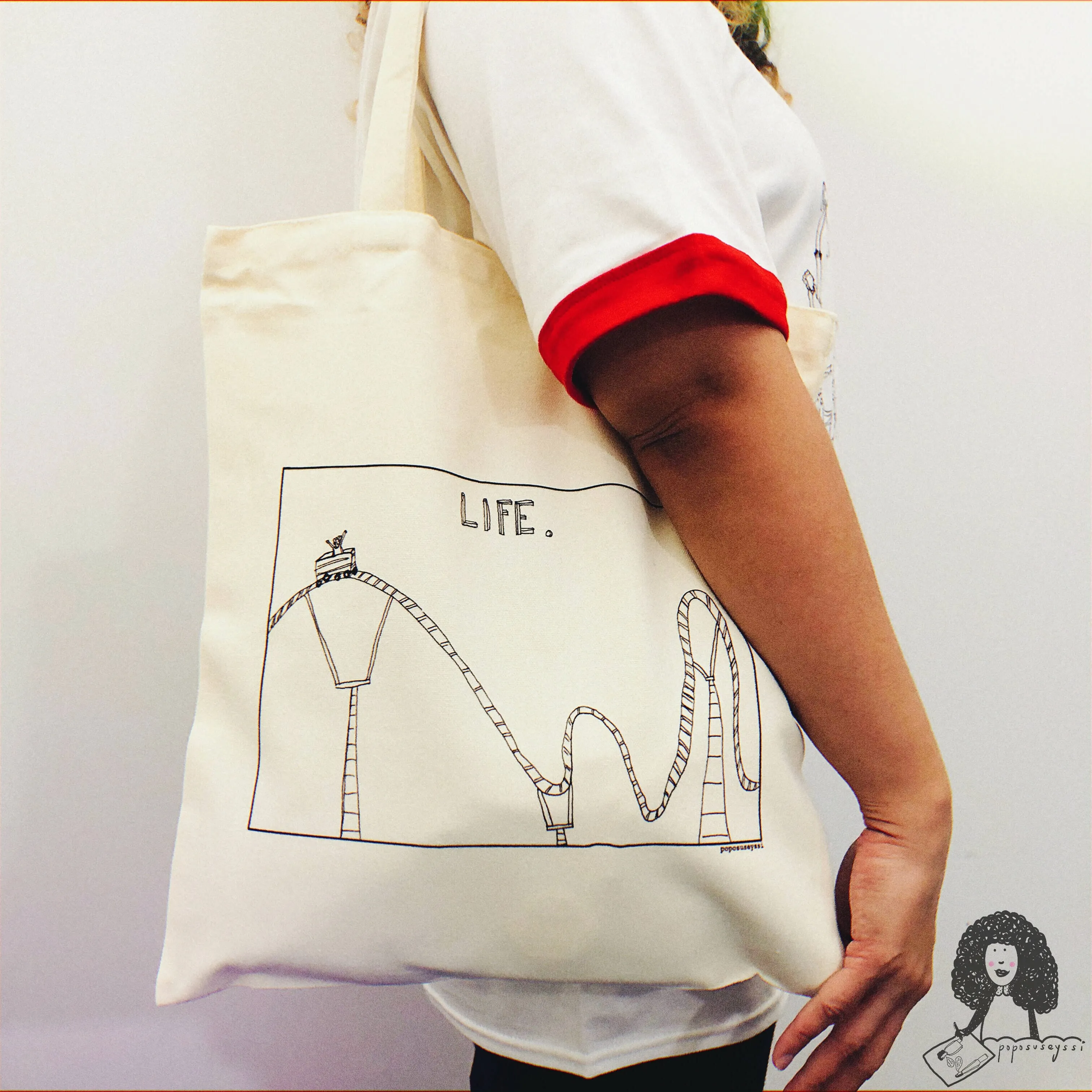 "Life" Tote Bag