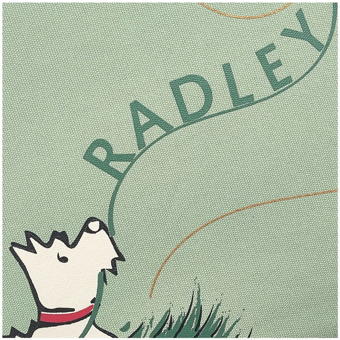 Radley Women's Kite Flying Medium Open Tote Bag Green