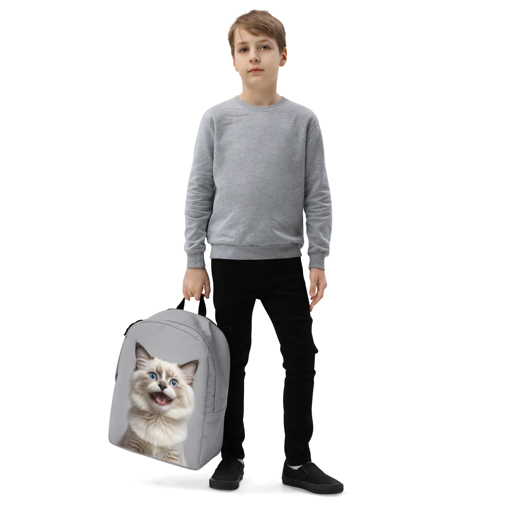 Ragdoll Kitten Minimalist Backpack