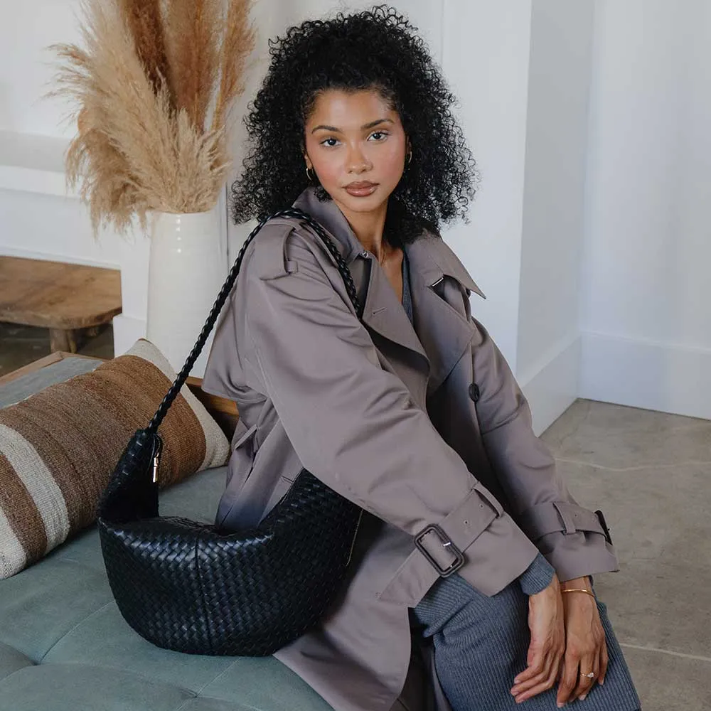 Raquel Mushroom XL Recycled Vegan Shoulder Bag - FINAL SALE