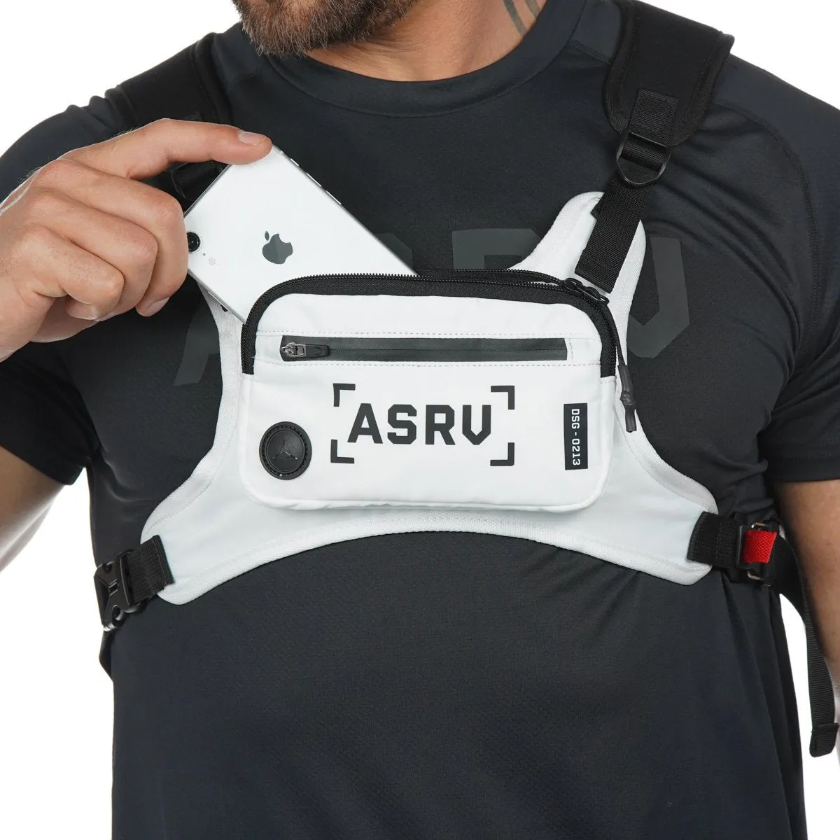 Reflective Utility Sports Chest Bag