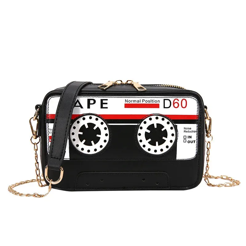 Retro Cassette Shoulder Bag