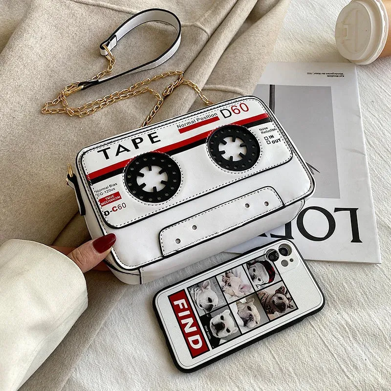 Retro Cassette Shoulder Bag