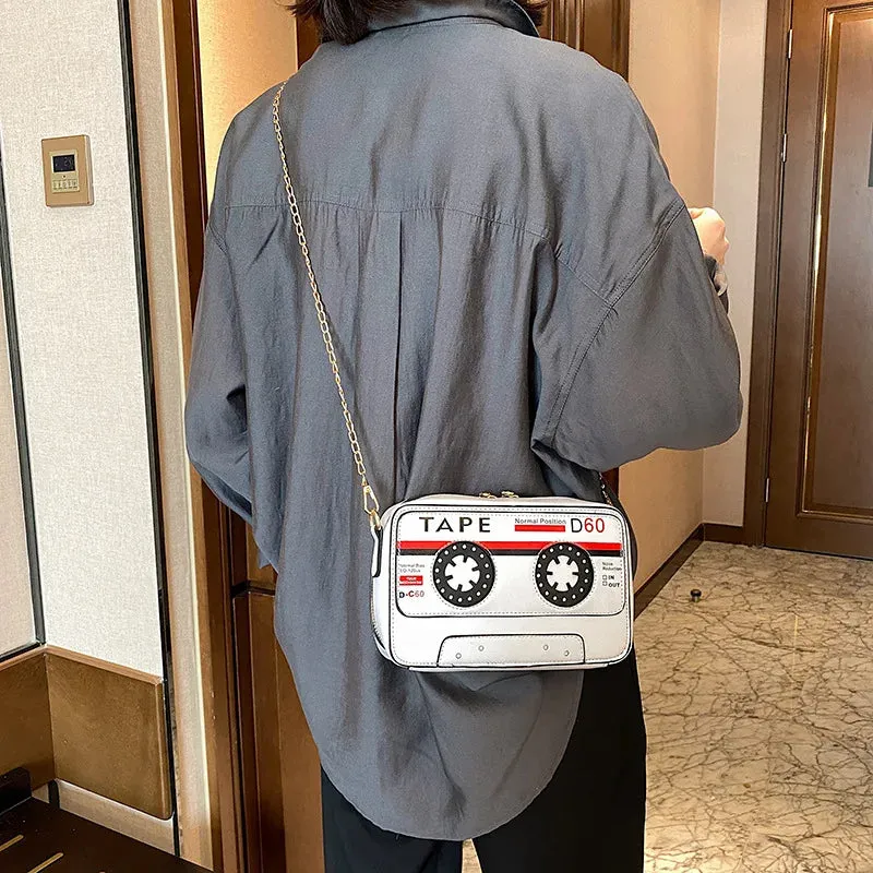 Retro Cassette Shoulder Bag
