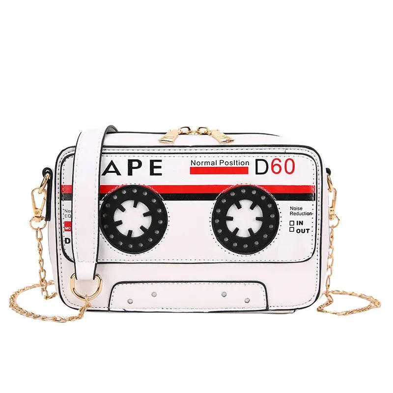 Retro Cassette Shoulder Bag