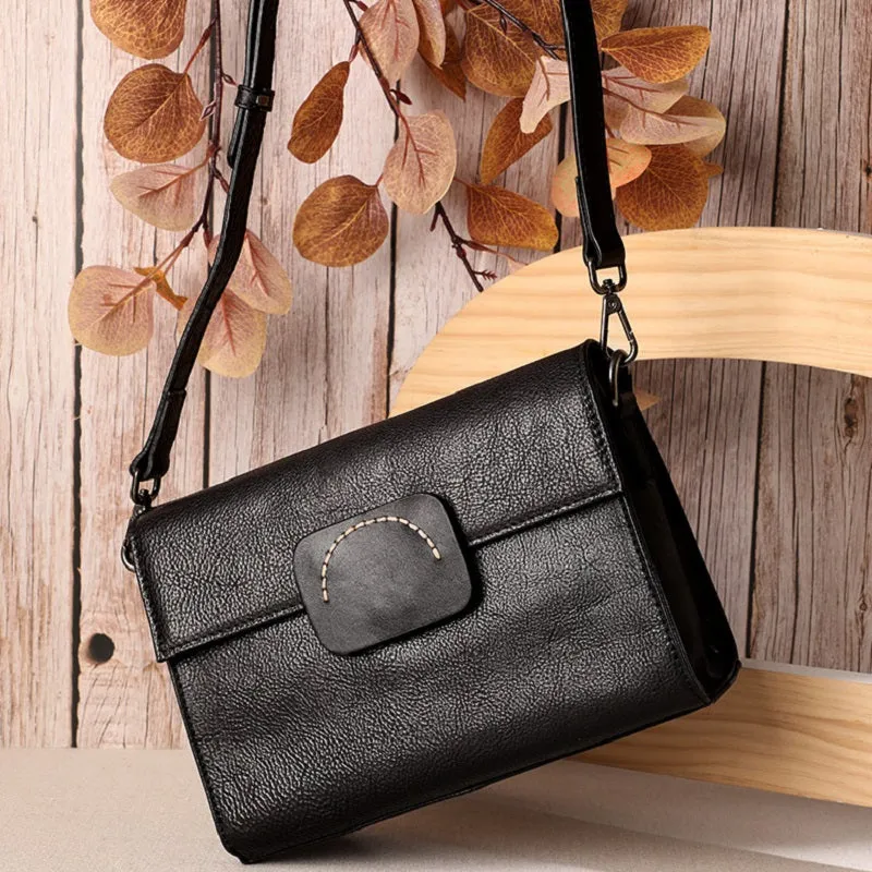 Retro Small Square Shoulder Bag