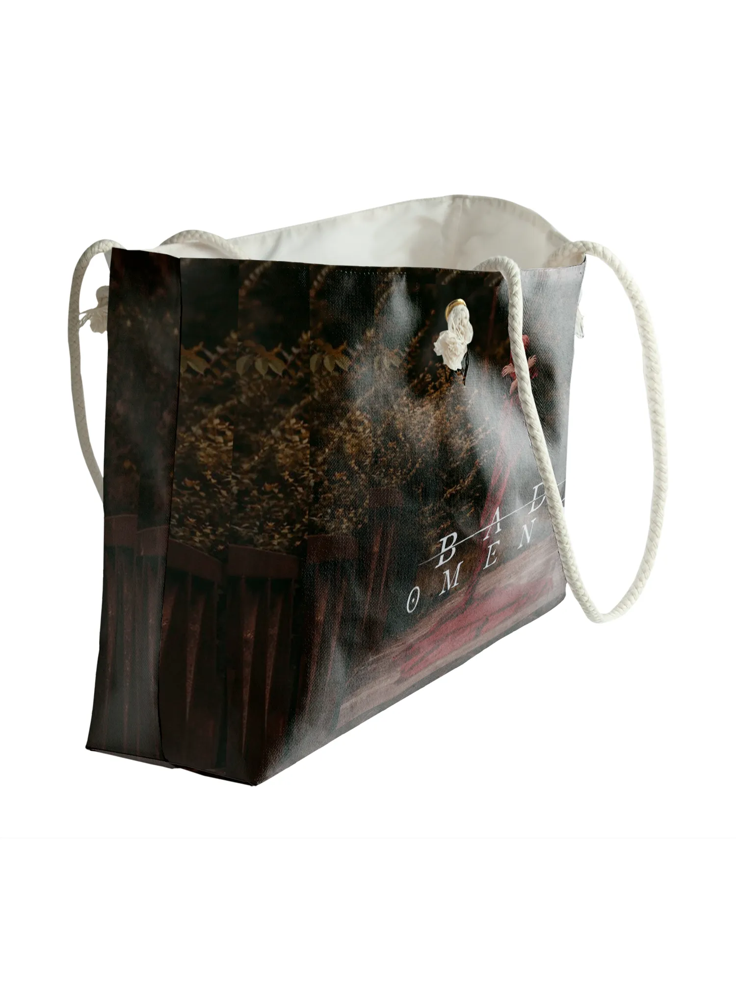 Rocksax Bad Omens Rope Handled Beach Bag - Self Titled Cover