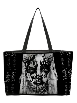 Rocksax Poppy Webbing Handled Tote/Shopper   - I Disagree