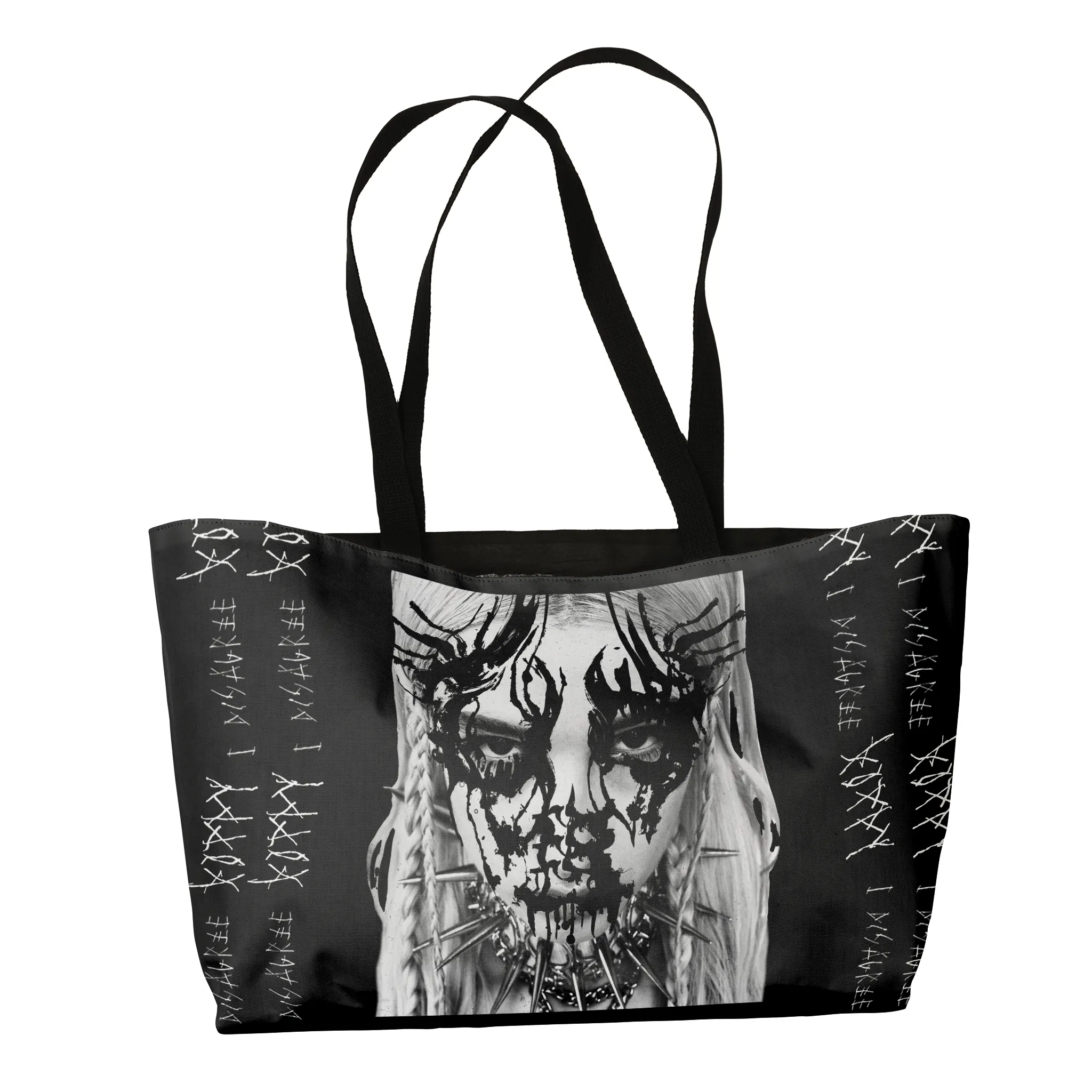 Rocksax Poppy Webbing Handled Tote/Shopper   - I Disagree