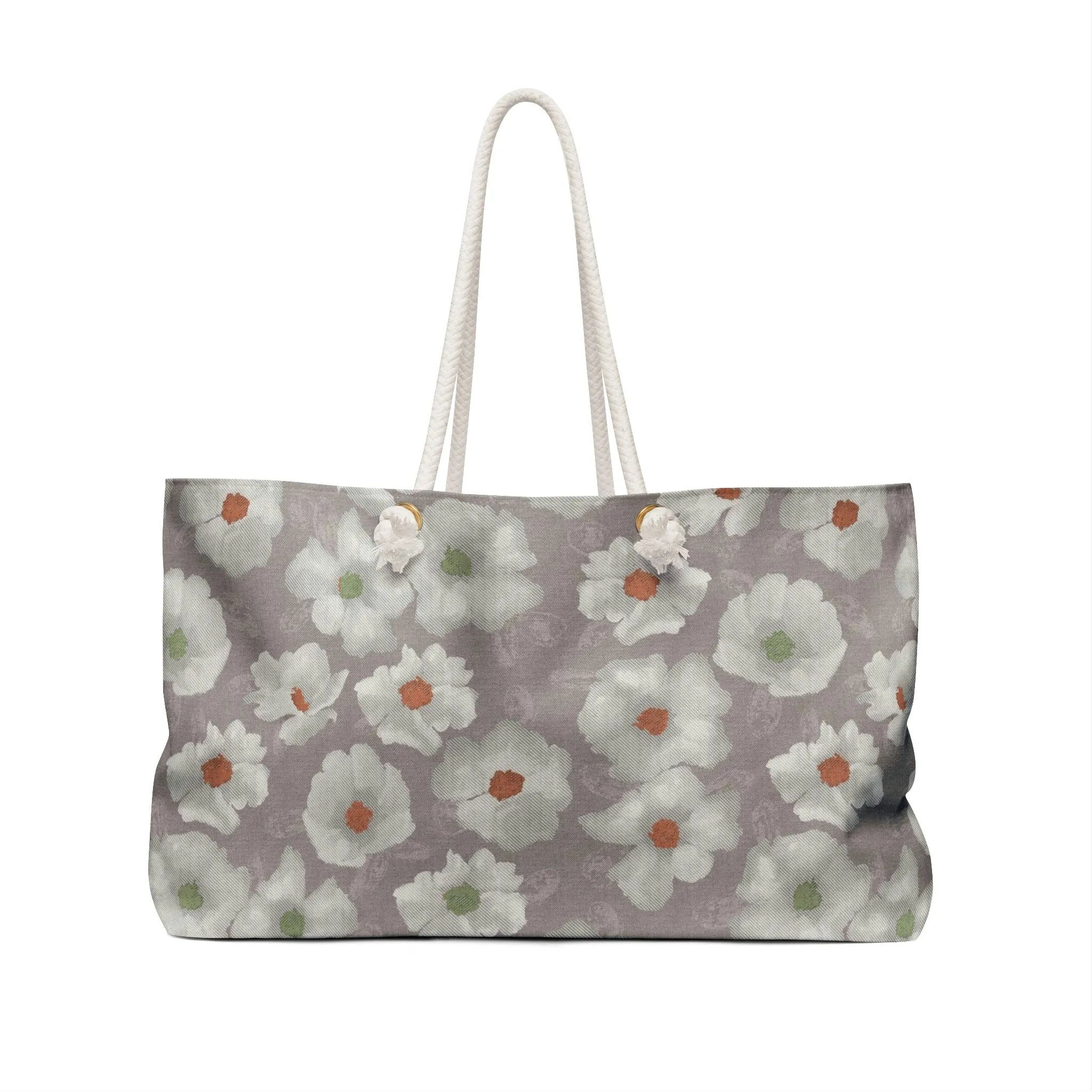 Rose Weekender Bag in Taupe
