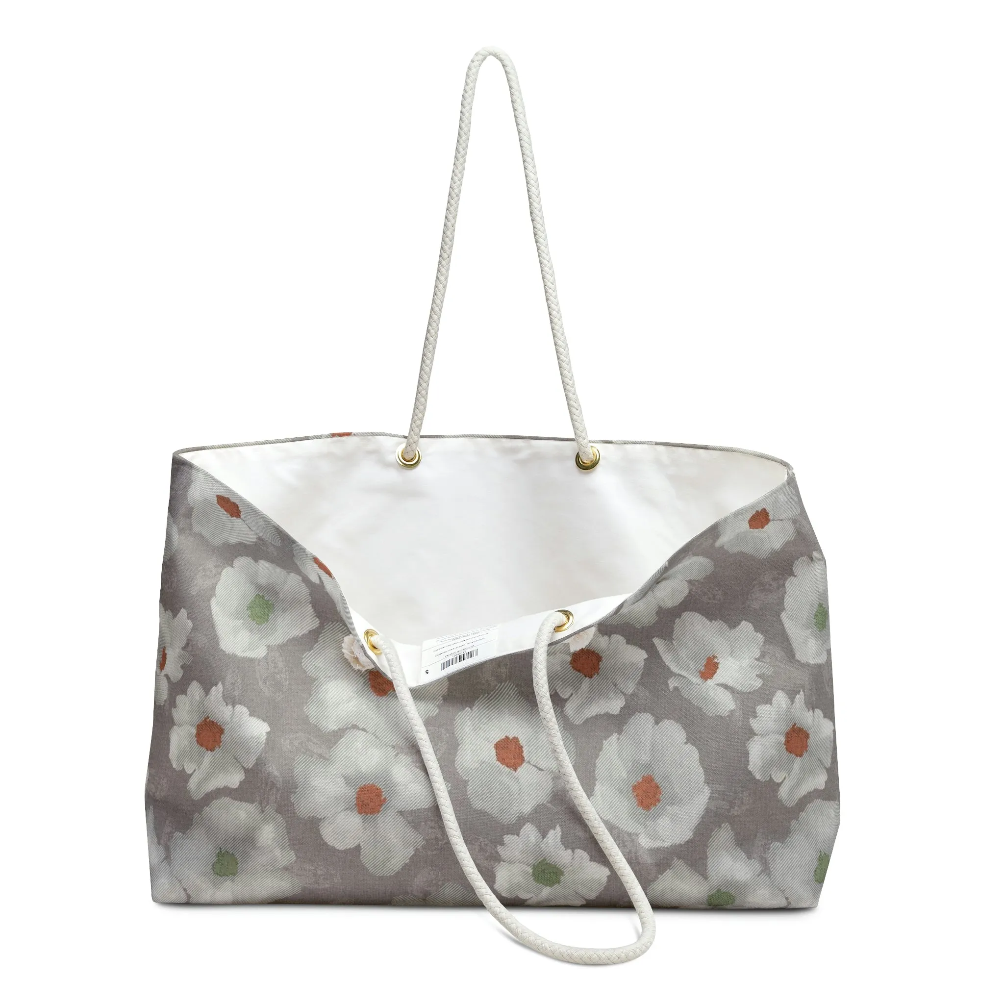 Rose Weekender Bag in Taupe
