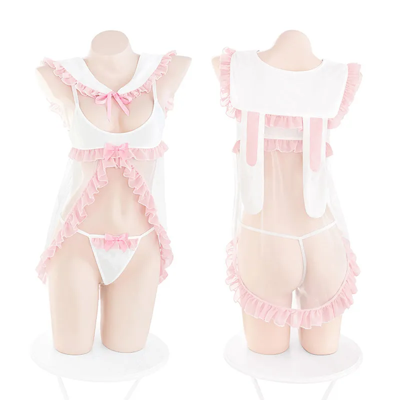 Ruffle Milky Cosplay Anime Bunny Girl