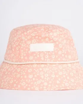 Rusty Soleil Bucket Hat Vintage Peach