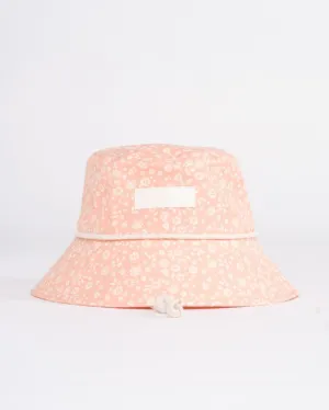 Rusty Soleil Bucket Hat Vintage Peach