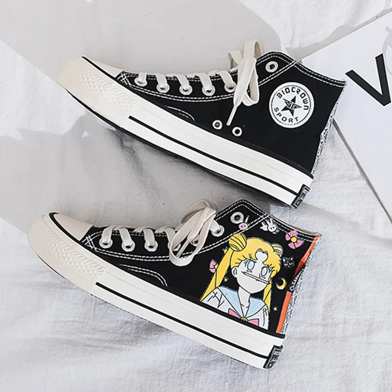 Sailor Moon Hand-painted Shoes AD11036