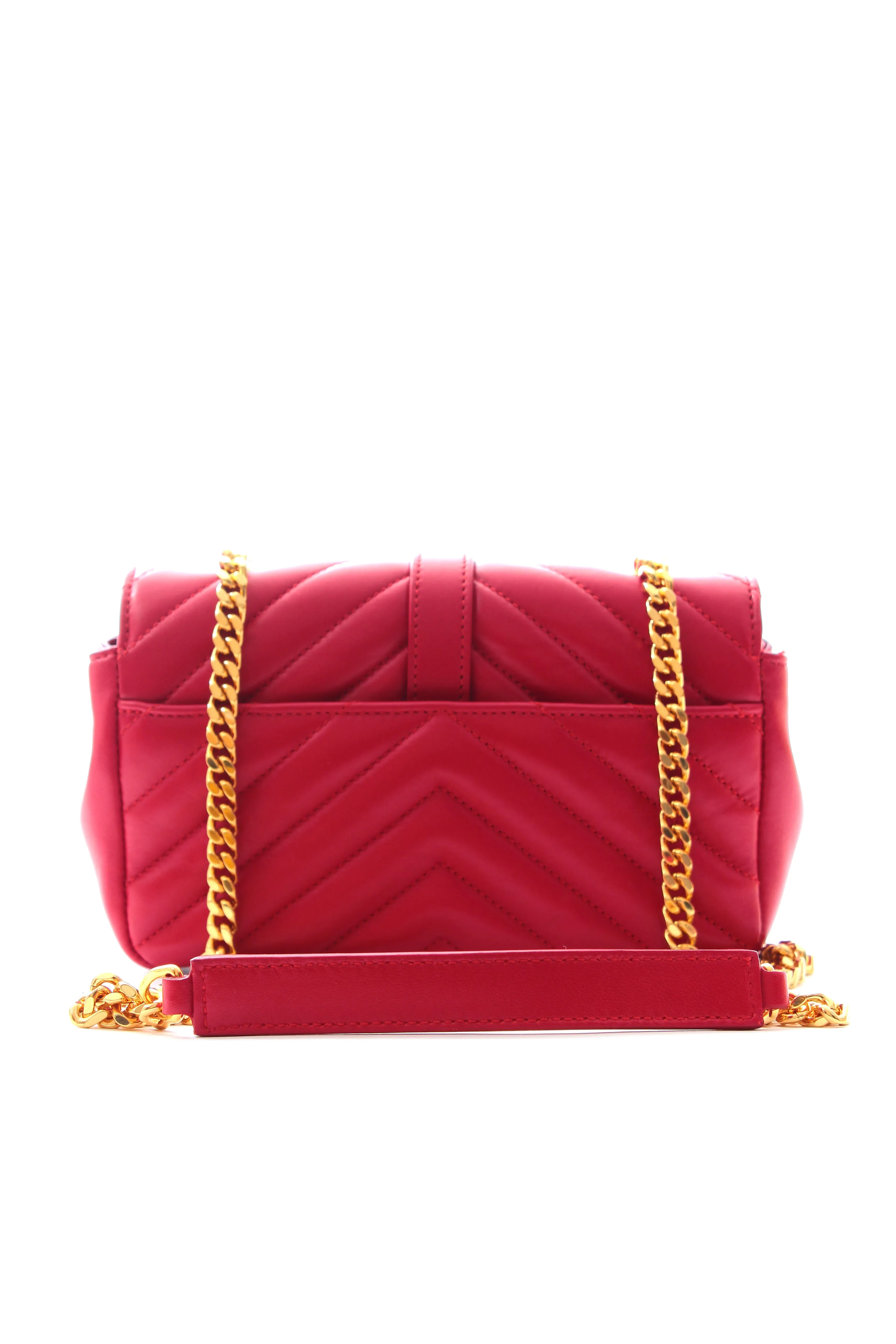 Saint Laurent Classic Monogram Quilted Leather Baby Shoulder Bag