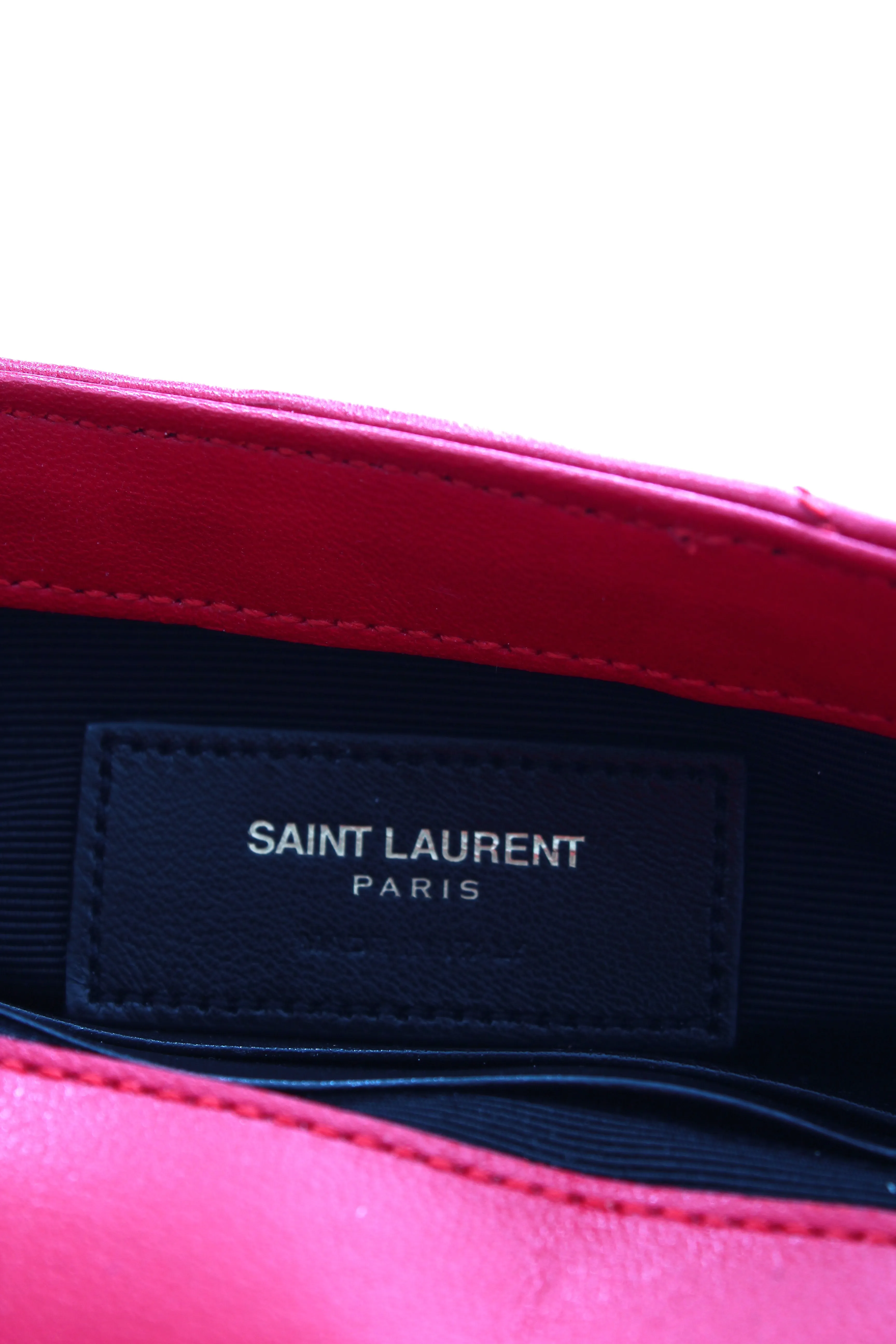 Saint Laurent Classic Monogram Quilted Leather Baby Shoulder Bag