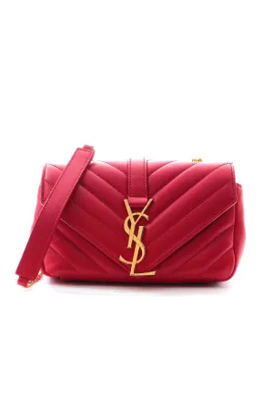 Saint Laurent Classic Monogram Quilted Leather Baby Shoulder Bag