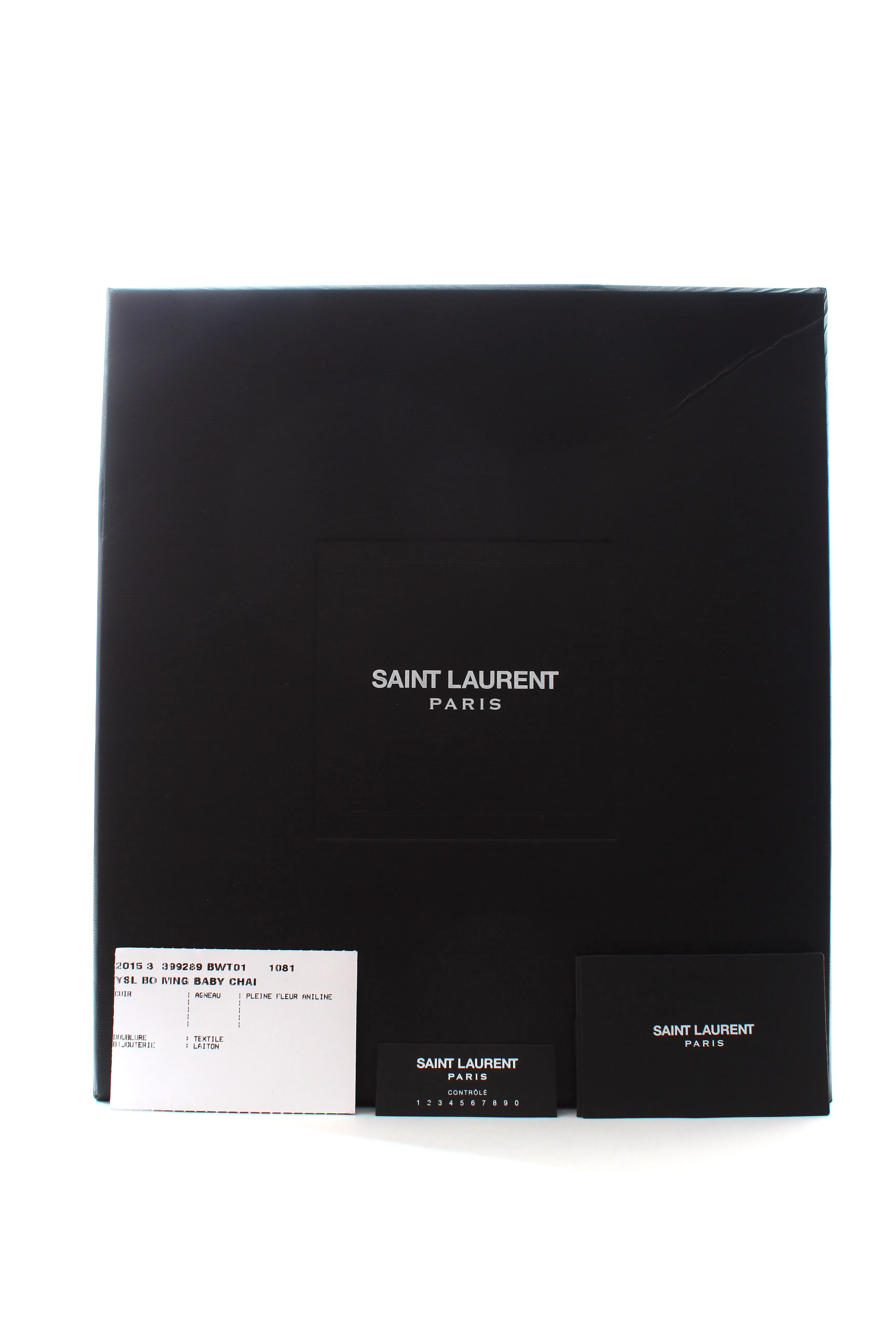 Saint Laurent Classic Monogram Quilted Leather Baby Shoulder Bag