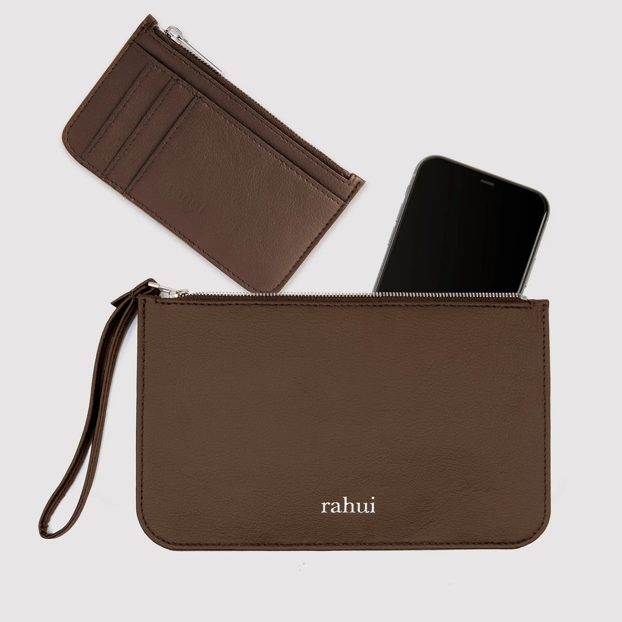 Sakura Mini Clutch | Brown