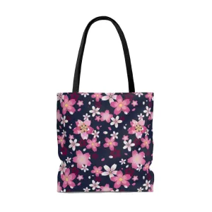 Sakura Tote Bag (Indigo)