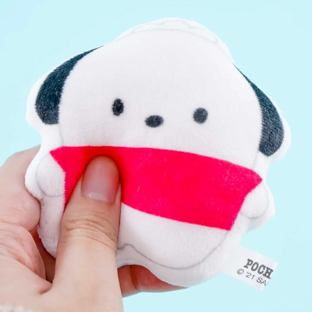 Sanrio Characters x Potetan Plushie Charm - Pochacco / Mini