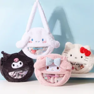 Sanrio Face Plush Ita Hanbag