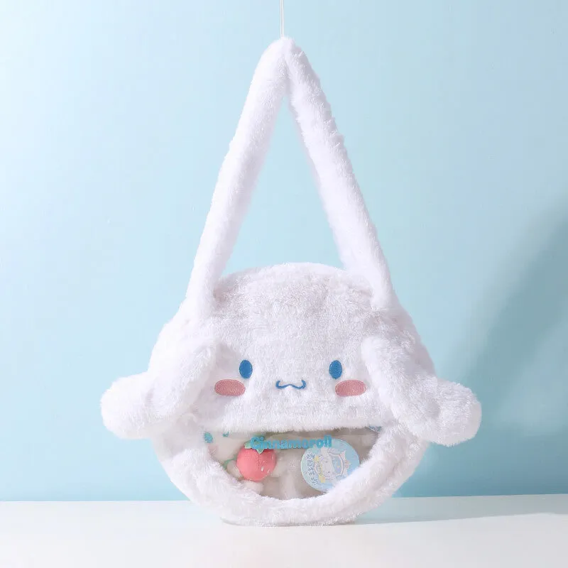 Sanrio Face Plush Ita Hanbag