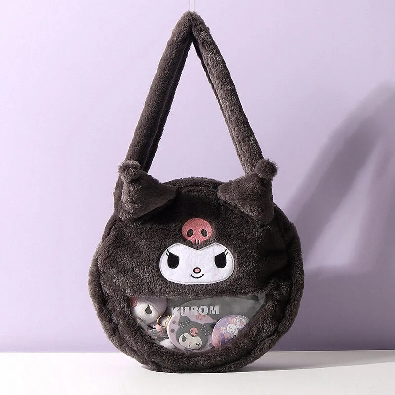 Sanrio Face Plush Ita Hanbag