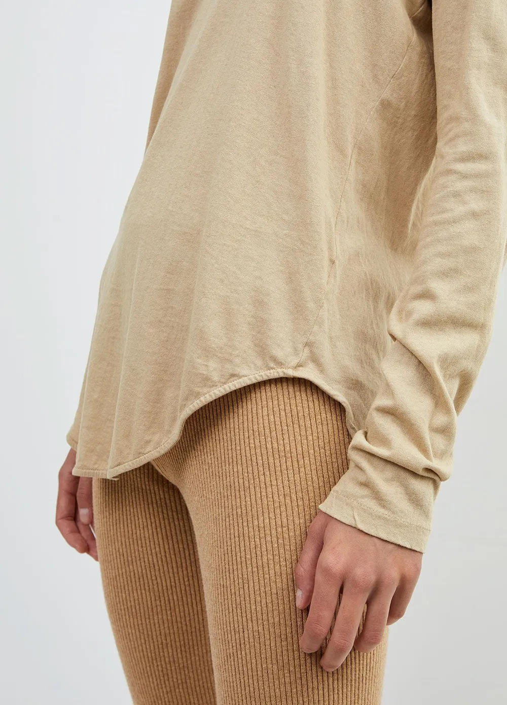 Scoop Hem Heritage Long-sleeve T-shirt