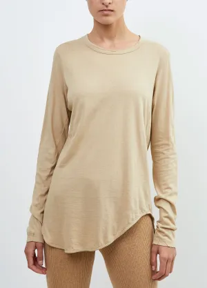 Scoop Hem Heritage Long-sleeve T-shirt