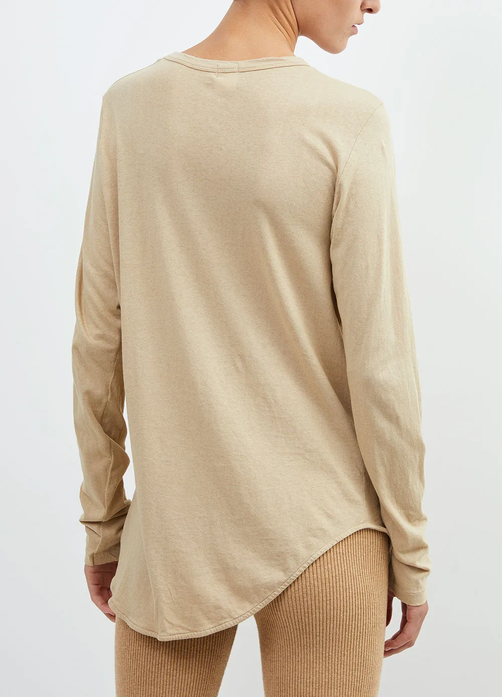 Scoop Hem Heritage Long-sleeve T-shirt