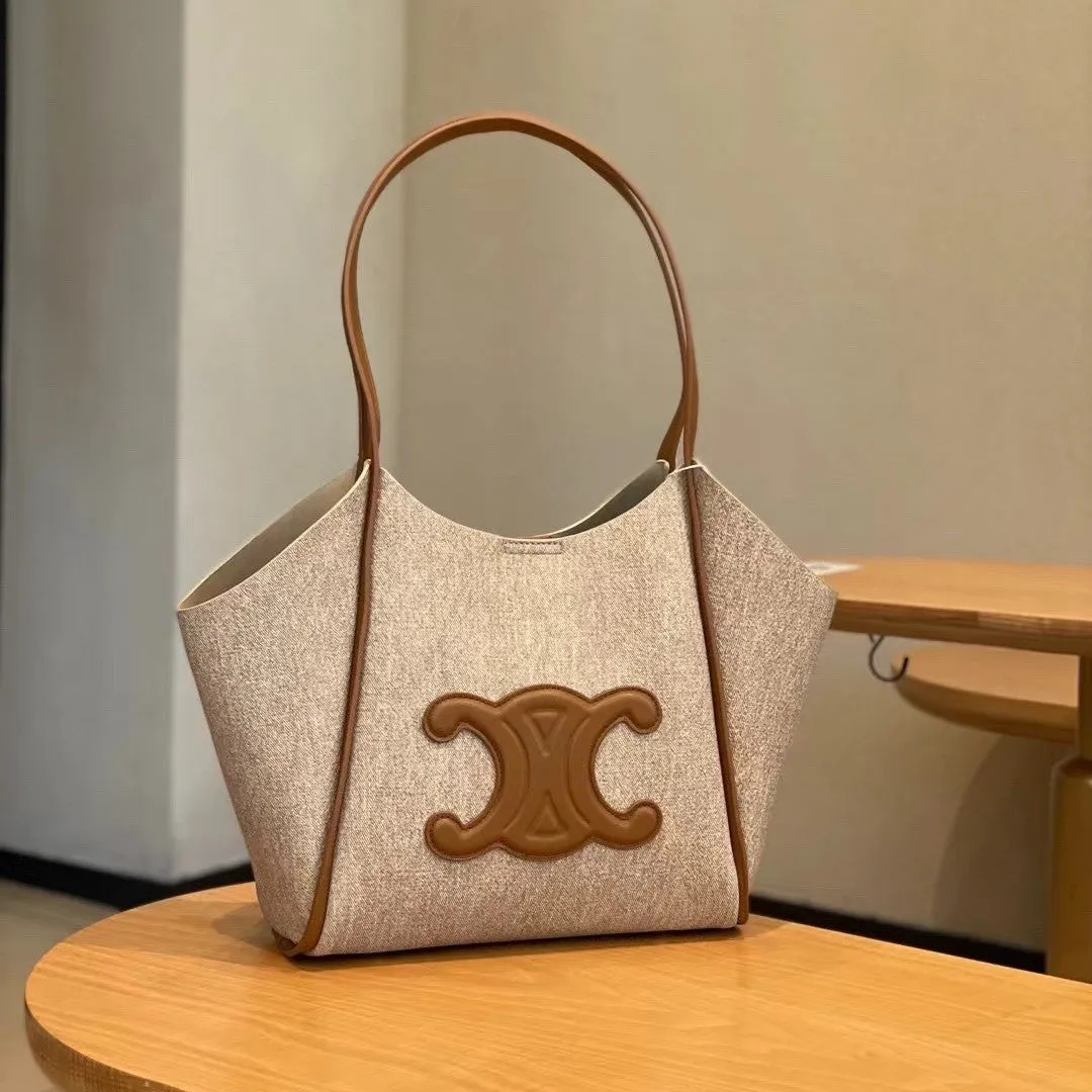 SEALBEER Bag Women's popular New Trendy Shoulder Bag Korean Version Fashion Versatile Underarm Bag Light Luxury Simple Large Capacity Handbag