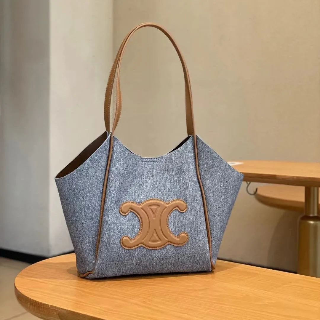 SEALBEER Bag Women's popular New Trendy Shoulder Bag Korean Version Fashion Versatile Underarm Bag Light Luxury Simple Large Capacity Handbag