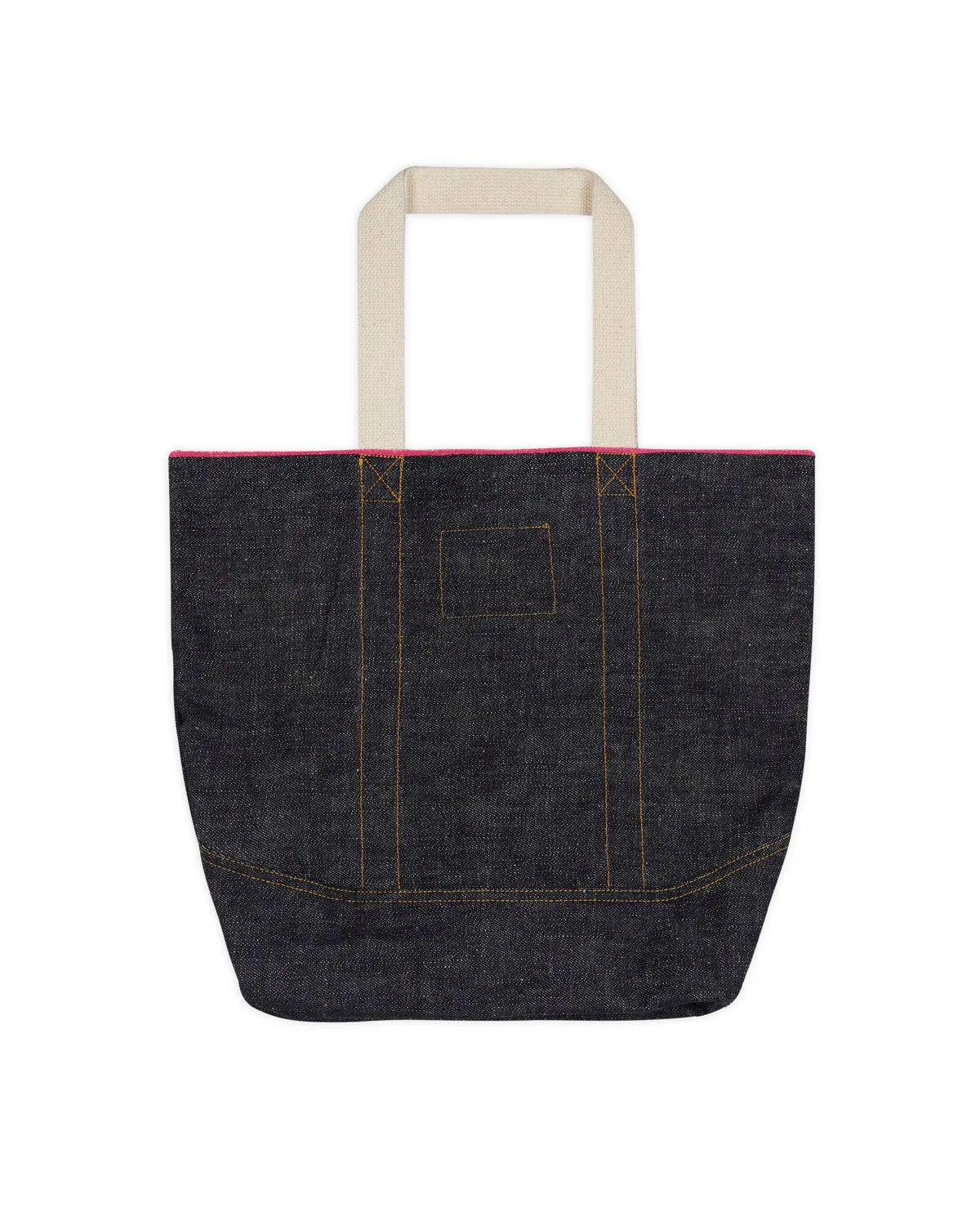 Selvedge Denim Logohead Tote Bag - Indigo
