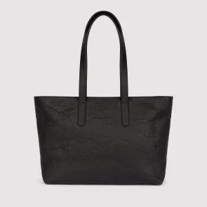 Sequoia Zip Tote | Black Texture